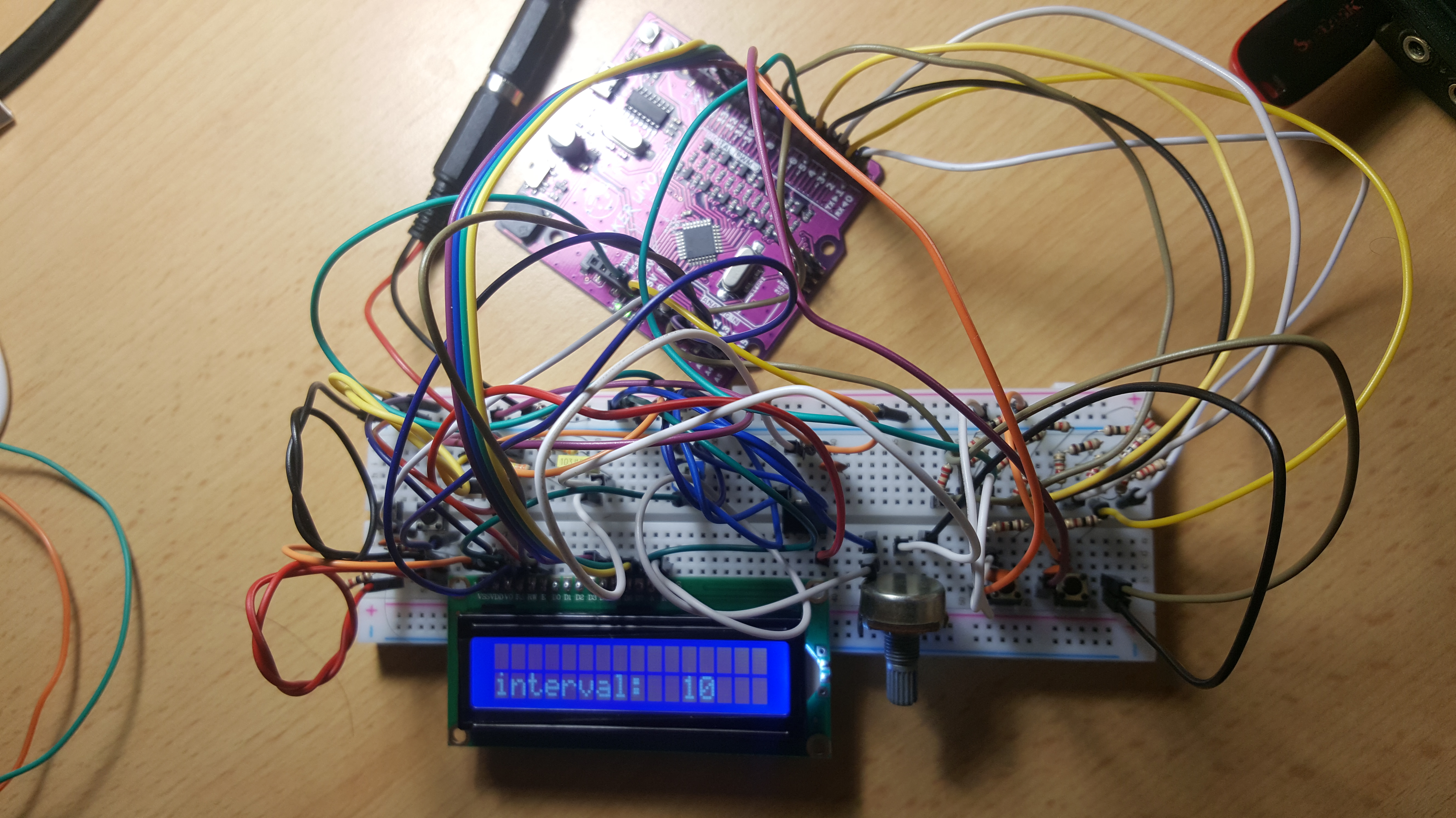 breadboard circuit