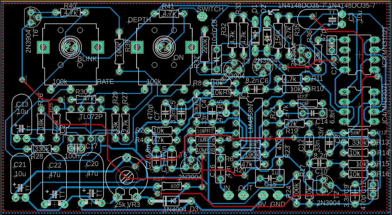 designed pcb in EAGLE